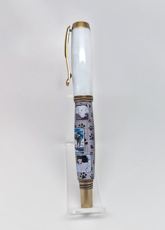Dog Lover - Fountain Pen with 18-Karat Gold Jowo Nib