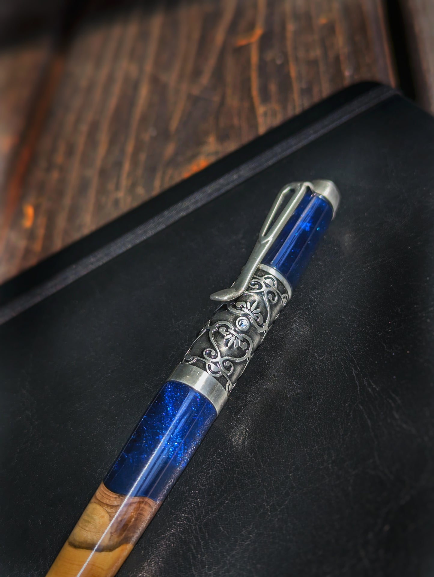 Blue elegant beauty