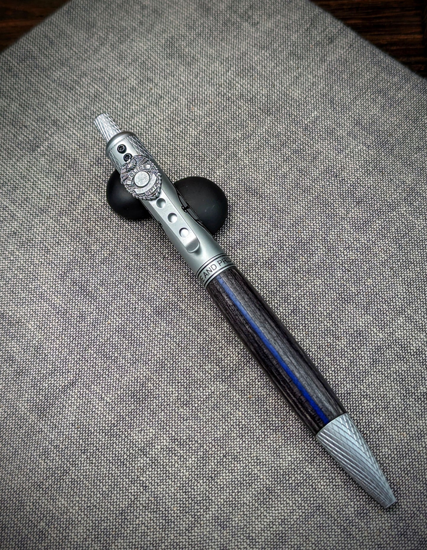 Police click pen