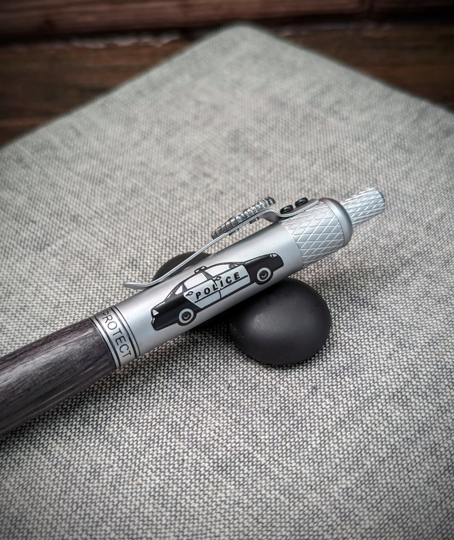 Police click pen