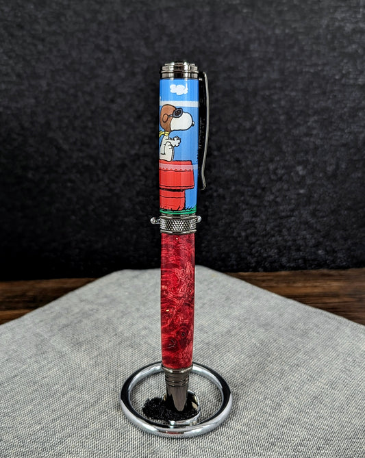 Snoopy Flying Ace collectible stamp Rollerball