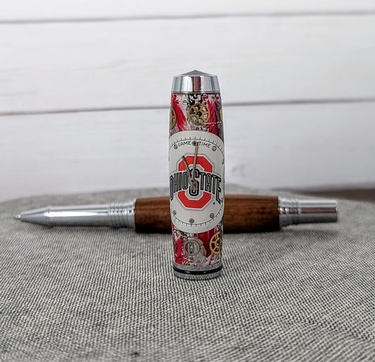 Ohio state Clockwork rollerball made with stadium seating