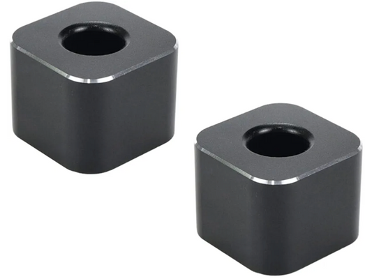 Black metal square pen stand