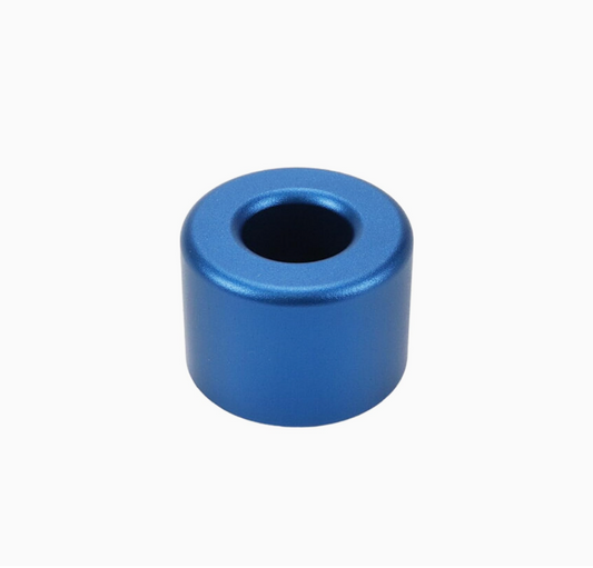 Blue metal pen stand