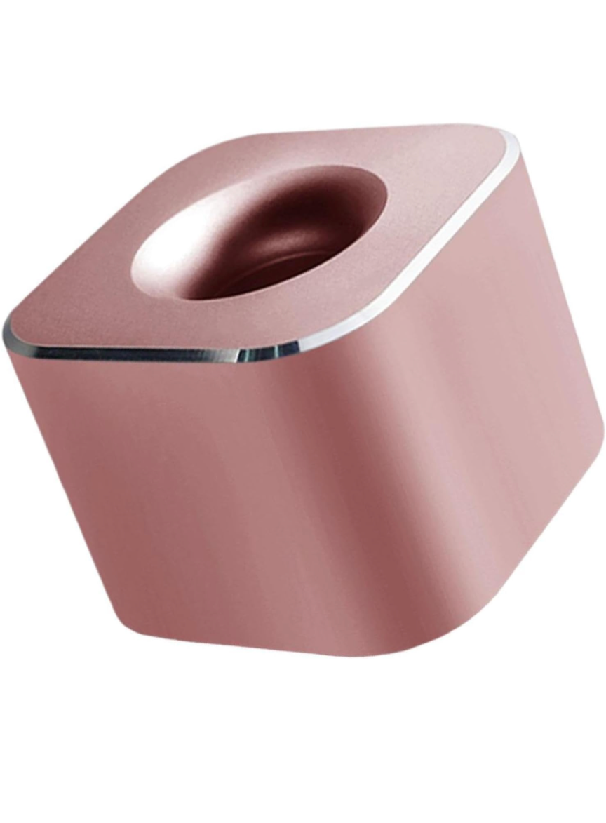 Pink metal pen stand