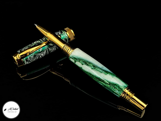 Alligator jaw bone Rollerball