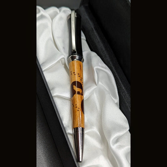 wolf pen custom engraving