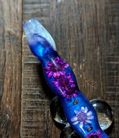 Purple Flower Oasis Diamond paint pen