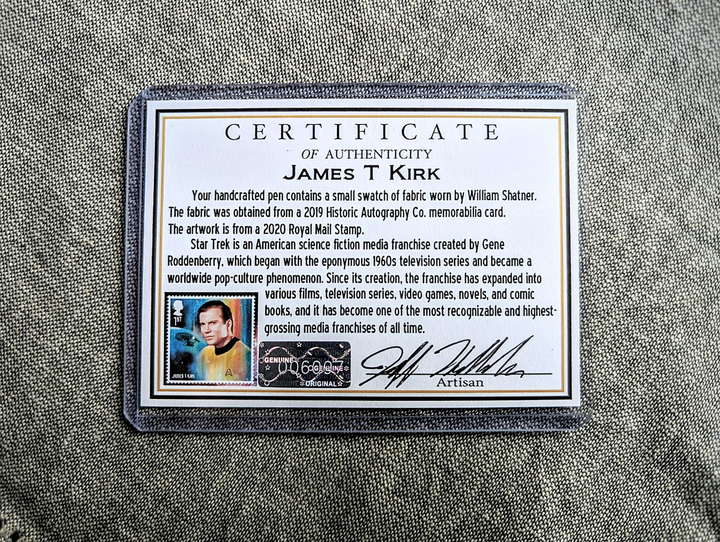 Star Trek Captain Kirk Costume Embed