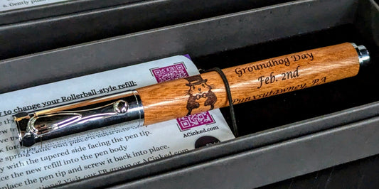 Groundhog Day Rollerball Pen