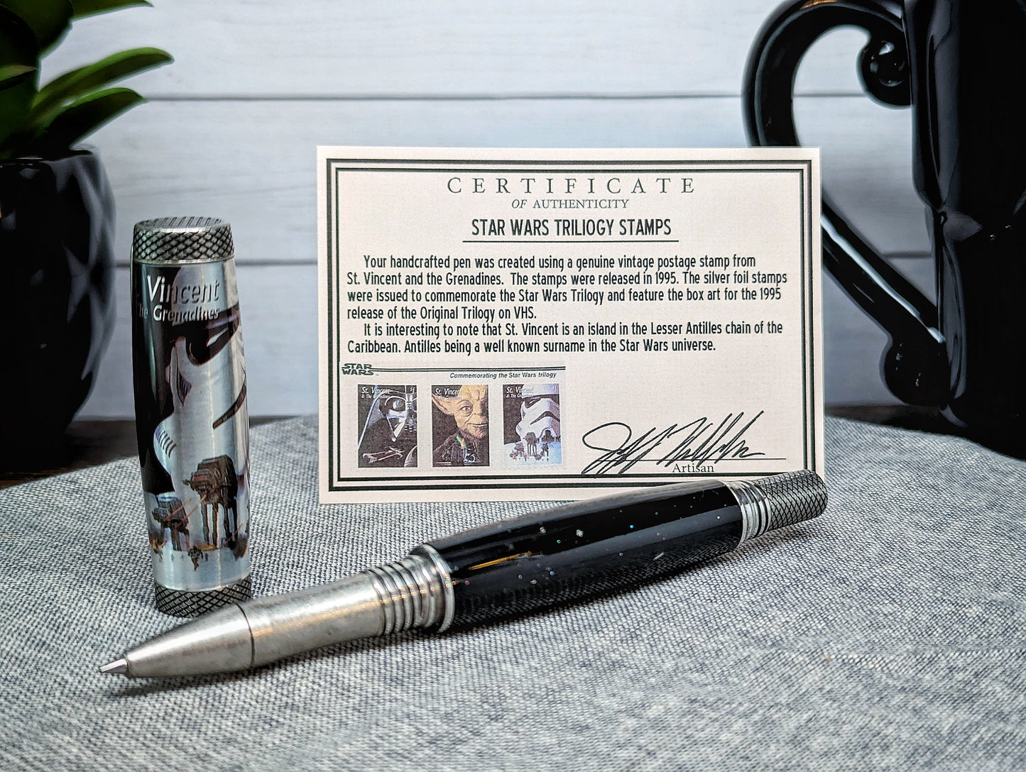 Stormtrooper rollerball collectible stamp