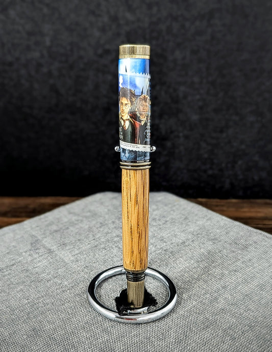 Harry Potter Rollerball with Durham Cathedral wood