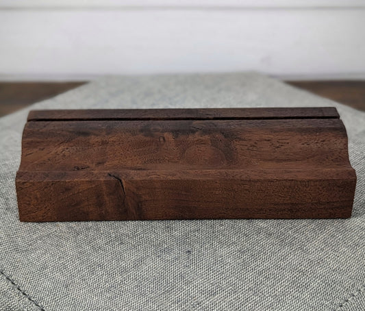 COA pen stand Walnut wood