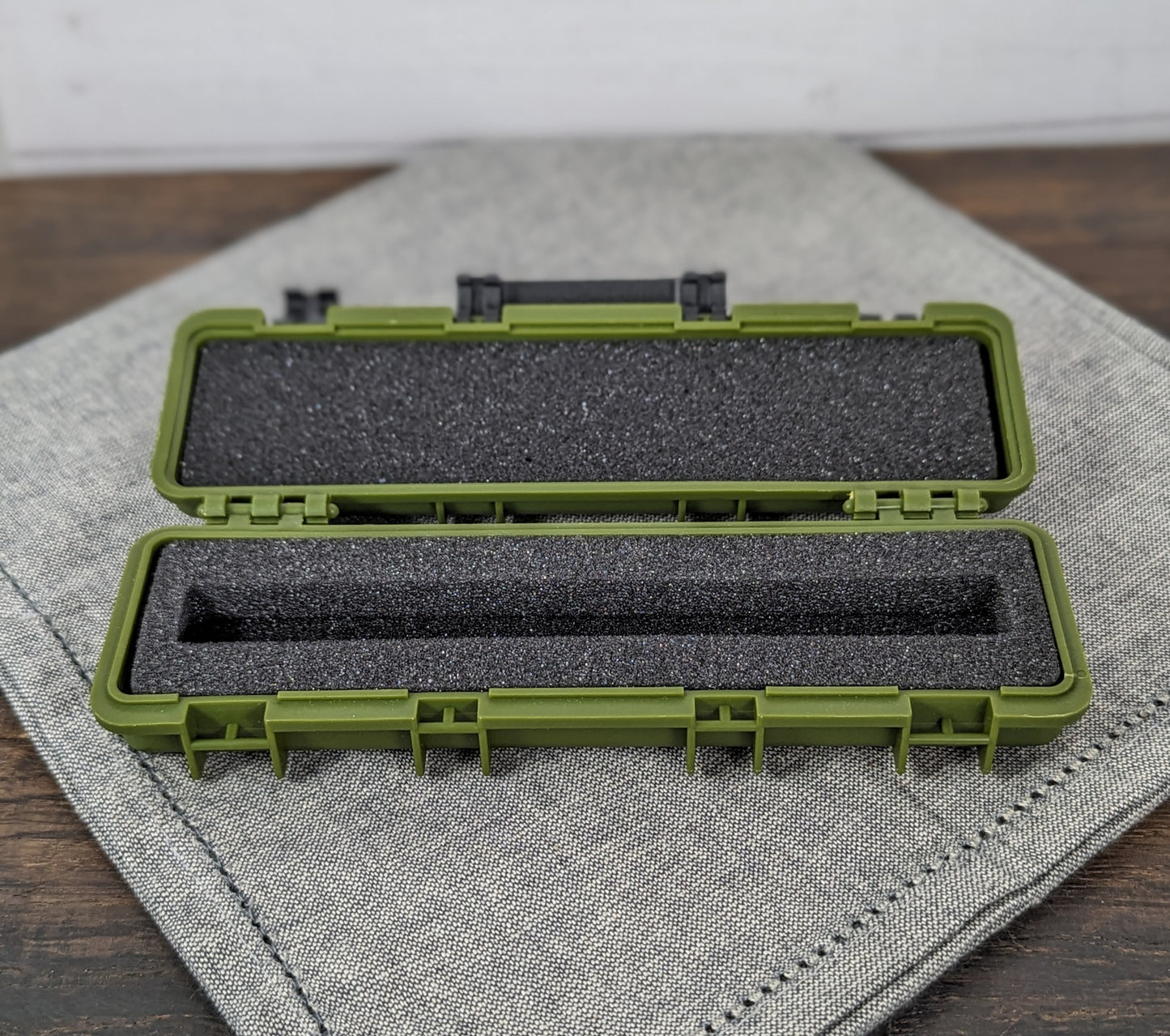 Gun case pen gift box-green