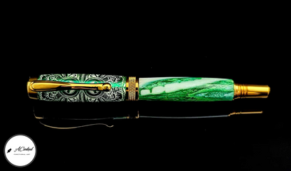 Alligator jaw bone Rollerball