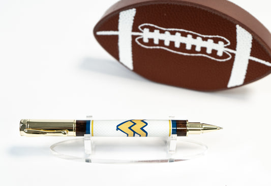 West Virginia Rollerball made with stadium seating w/magnetic cap