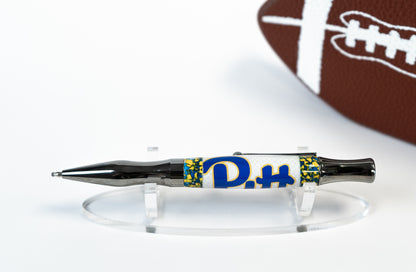 Pitt University twist pen made with stadium seating