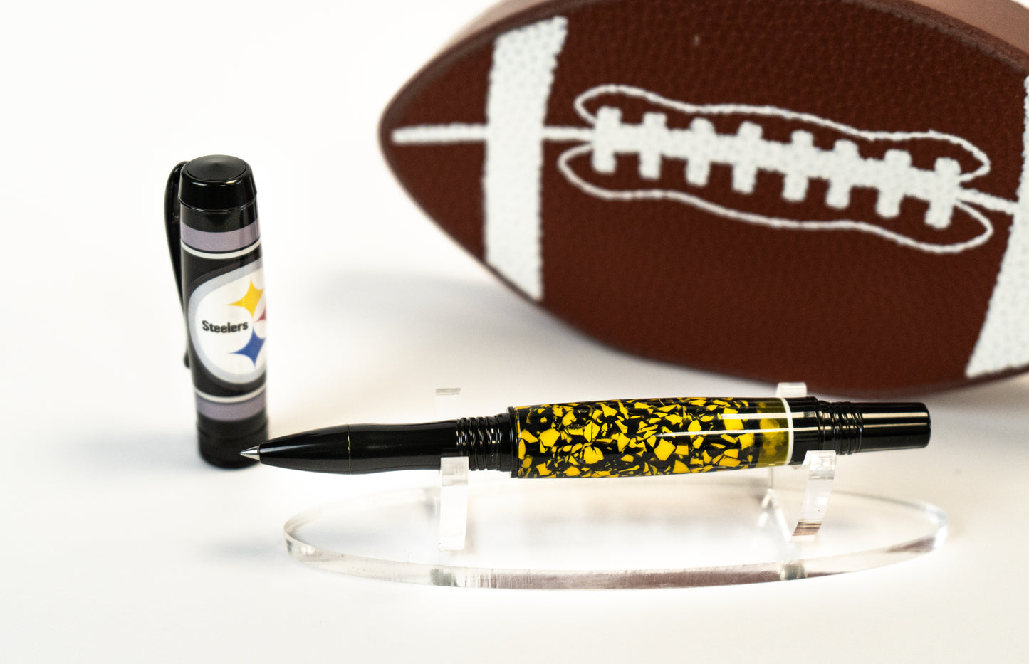 Steelers Rollerball made with stadium seating