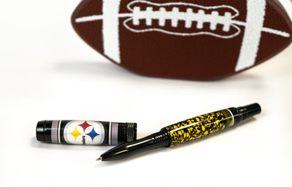 Steelers Rollerball made with stadium seating