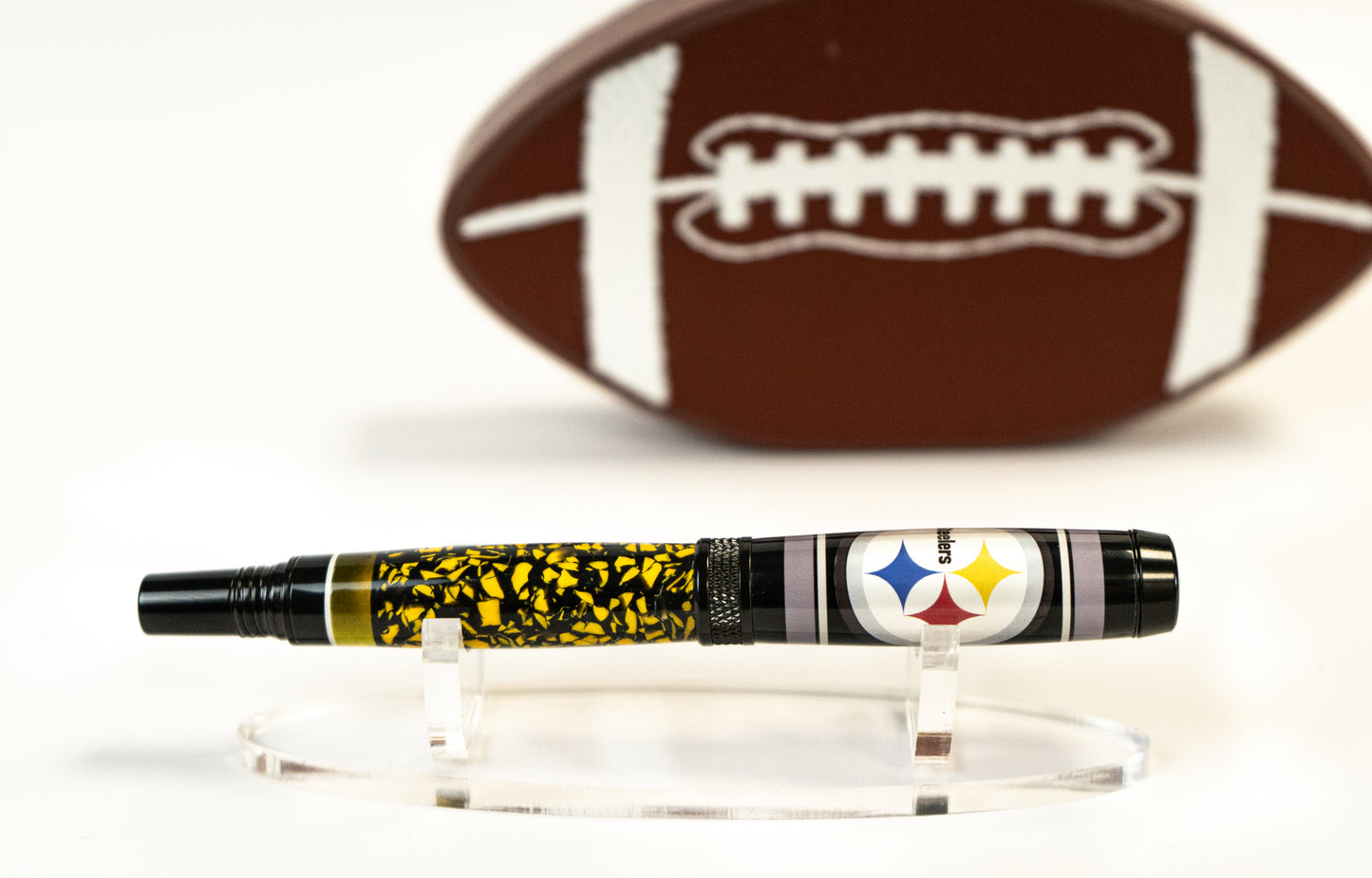 Steelers Rollerball made with stadium seating