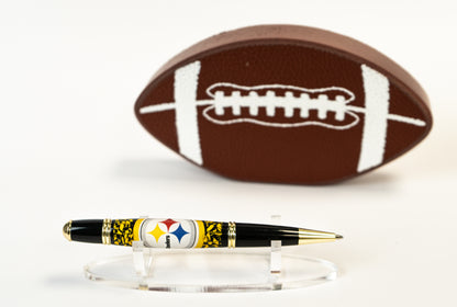 Steelers twist pen made with stadium seating (Made to order)