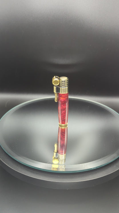 Red & Gold Trench Lighter